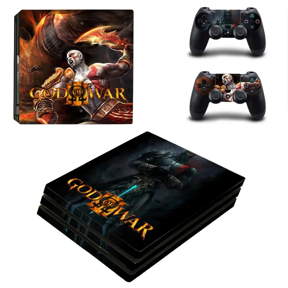 Наклейка God of War для PS4 Pro s Play station 4 наклейка консоли PlayStation Скины Виниловые