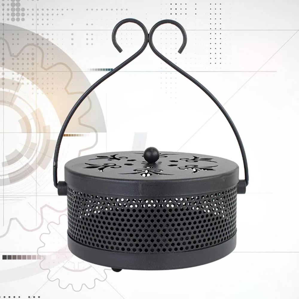 

1PC Mosquito-repellent Incense Holder Mosquito Incense Coil Bracket Classic Mosquito Incense Box Fireproof Mosquito Coil Holder