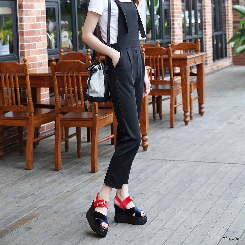 Новинка 2020 года женские белые босоножки на танкетке и высоком каблуке 11 см