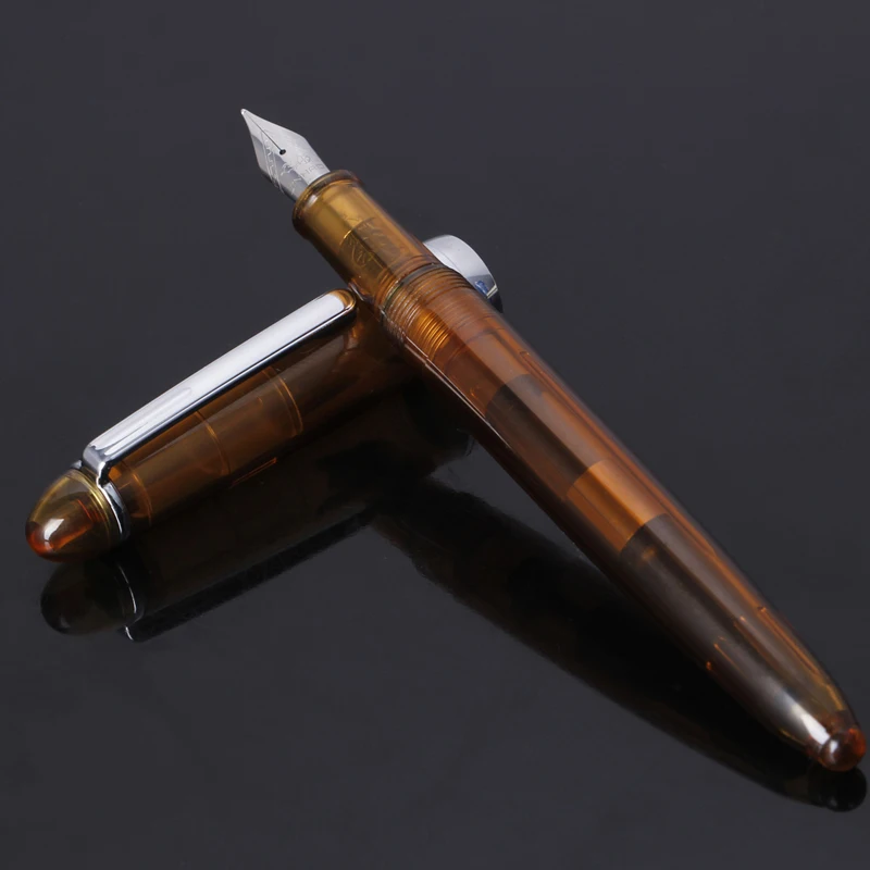 

JINHAO 992 прозрачная перьевая ручка 0,5 мм канцелярские принадлежности Письменные принадлежности подарок