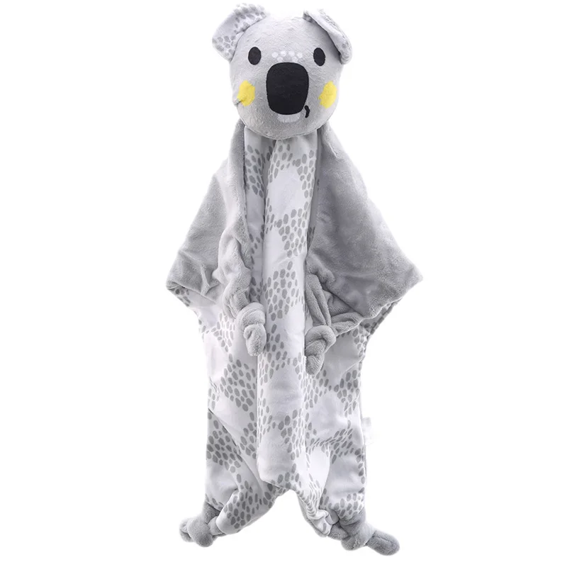 

Appeasing Towel Koala Infant Animal Soothe Appease Towel Soft Plush Comforting Toy Pacify Towel Soothing Towel Baby Plush Toys