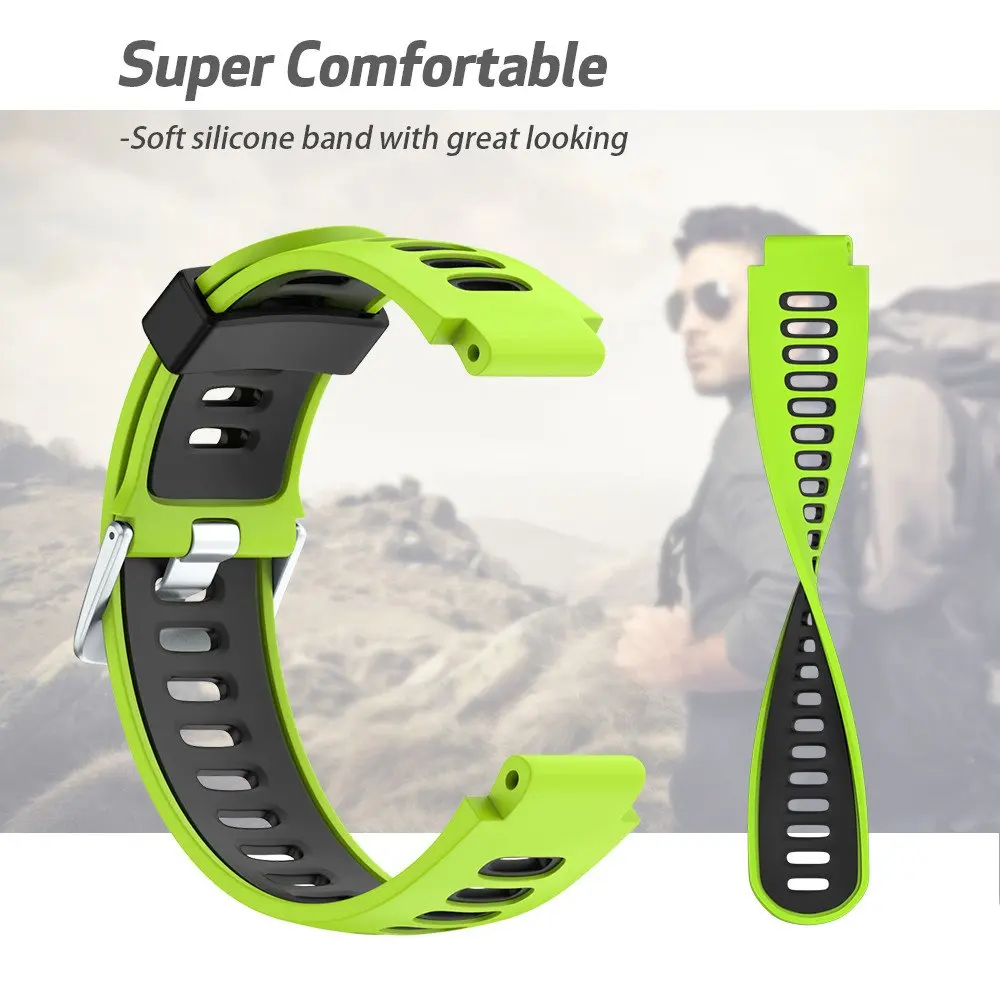 2020 Новый ремешок для Garmin Forerunner 235 Band смарт-часы силиконовый браслет 230/235/220/620/630/735XT