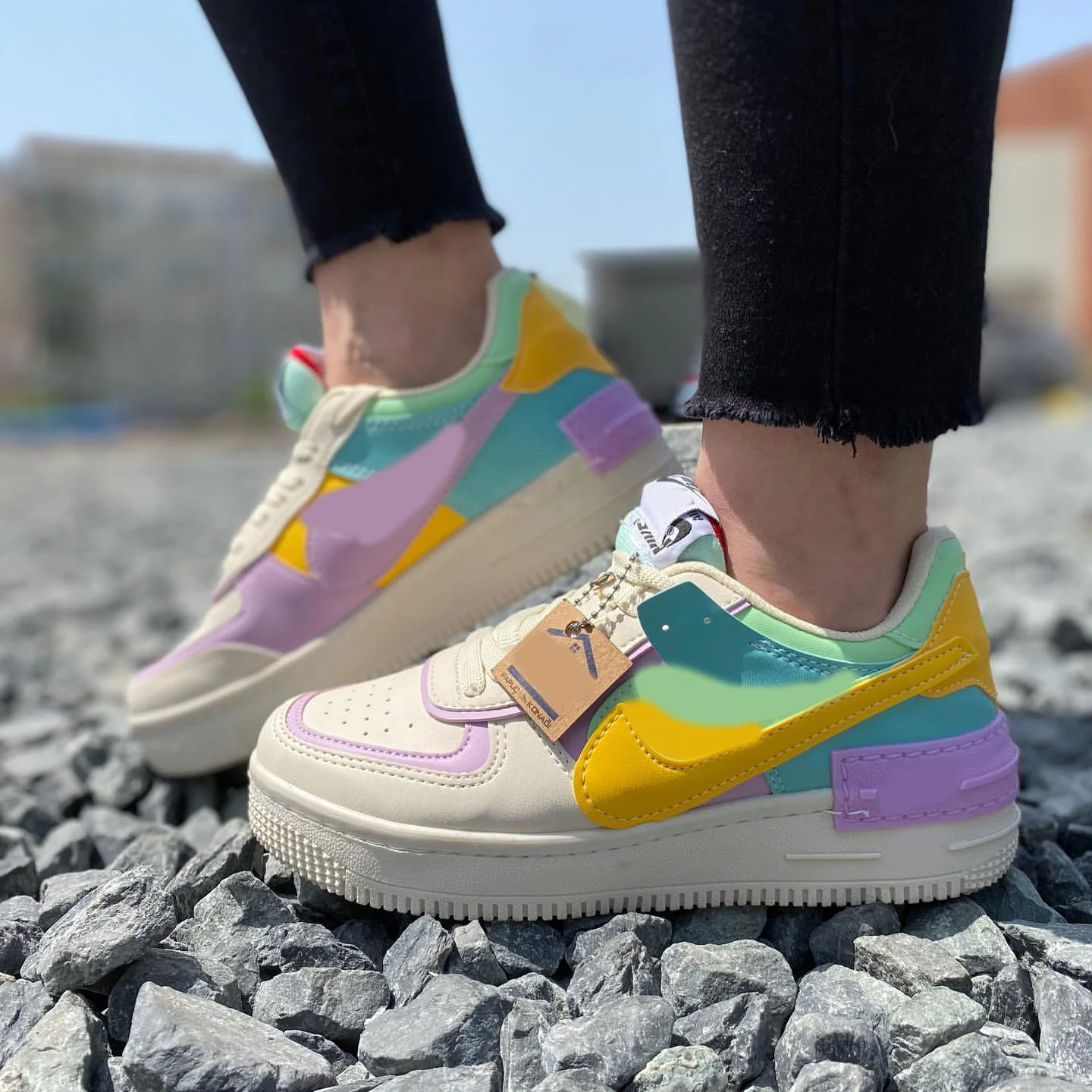 

Air J Shadow Shoes Sneakers women Daily Gym Walking Running Shoes 36-40 Sizes Colorful Shoes