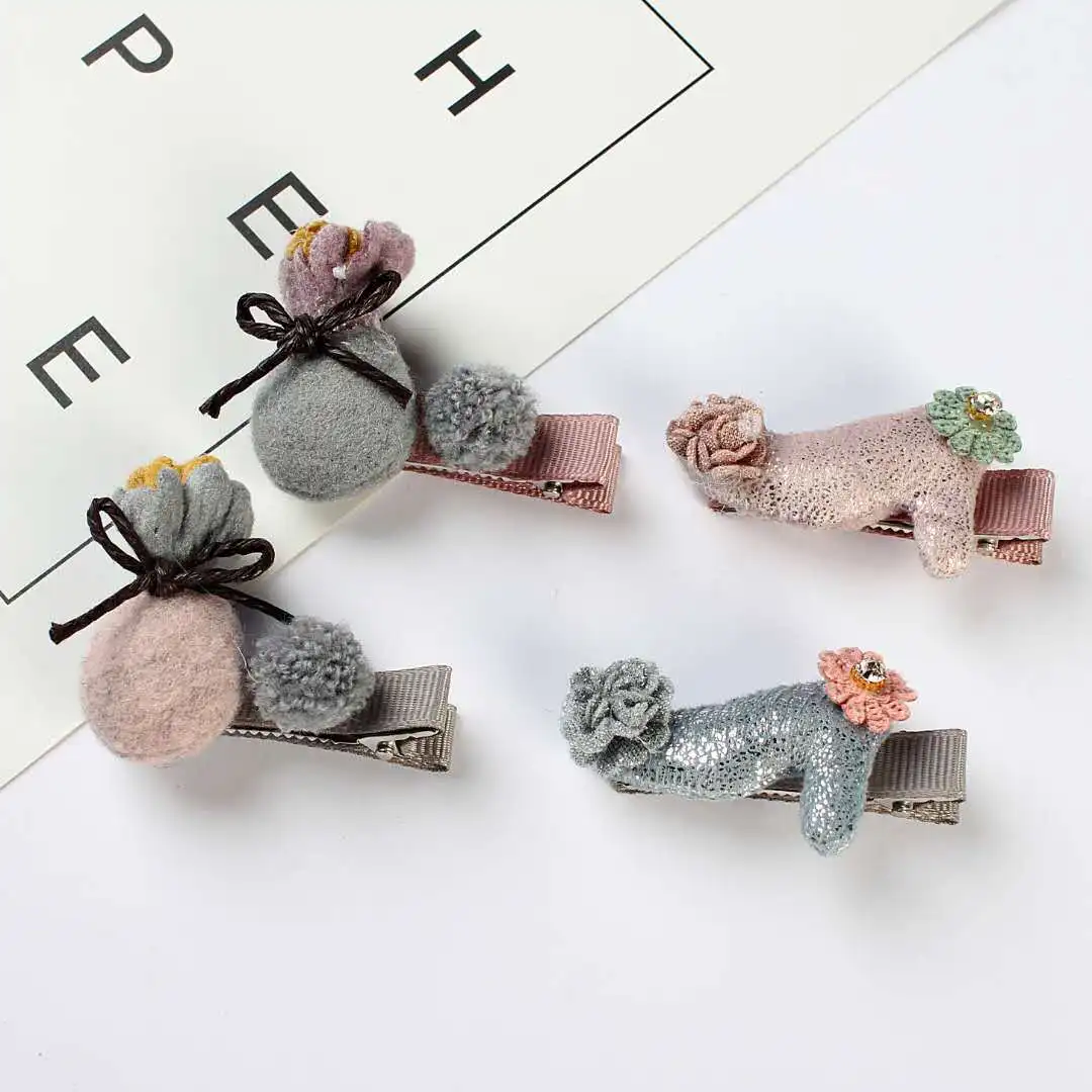 Детская заколка для волос из двух частей Корейская версия маленькой принцессы