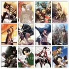 Набор для алмазной вышивки атака на Титанов, картина 5D сделай сам из мультфильмов, мозаика из страз в японском стиле, домашний декор, подарок