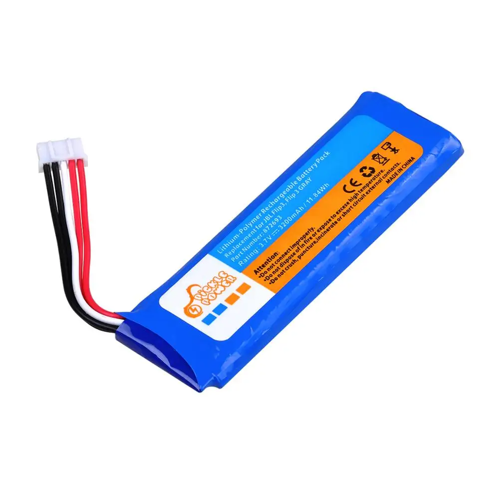 Аккумулятор GSP872693 для JBL Flip 3 серый P763098 03 с инструментами установки|Цифровые