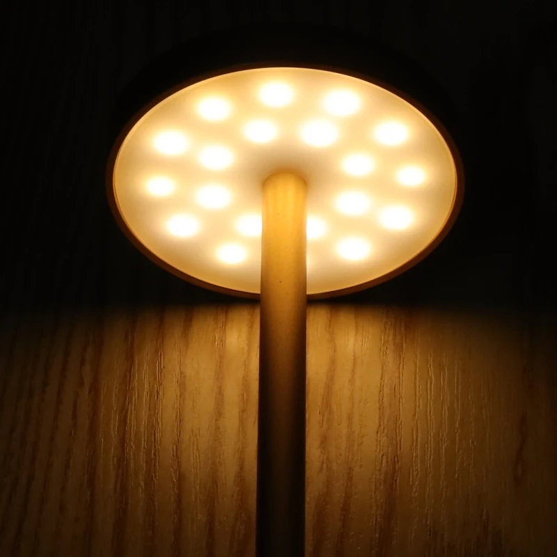 

LED 3000K Eye Protection Touch Switch Desk Light Dimmer 2 Modes Adjustable Desk Lamp Rechargeable USB Led Reading Table Lamp