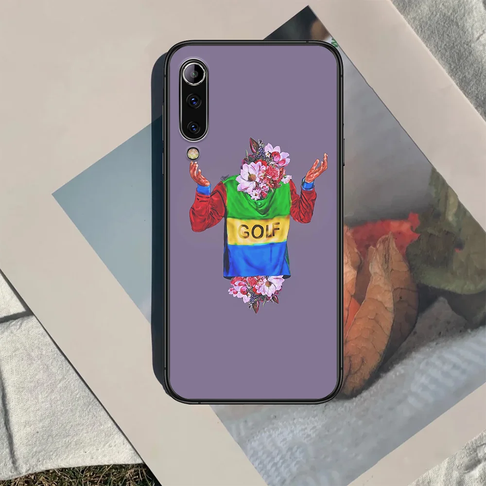 

The Creator Golf Phone case For Xiaomi Mi note 10 A3 9 MAX 3 A2 8 9 Lite Pro ultra black Cell Luxury Prime Soft Bumper Tpu Back