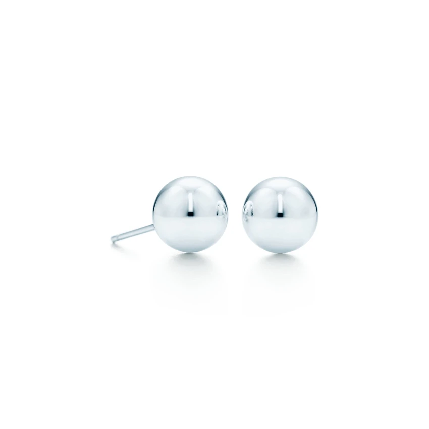 

Fashion cool hot style lovers round pearl earrings