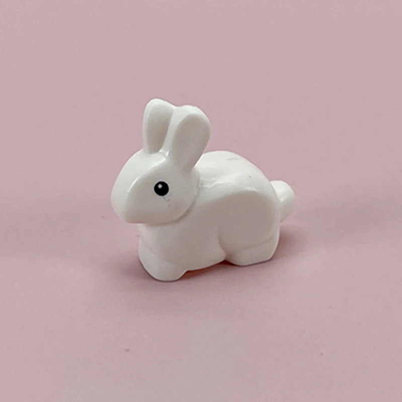 

20PCS Bunny Rabbit Animals Eyes Pattern 29685pb01 Building Blocks Compatible Major Brand Kids Toys Early Learning MOC Gifts