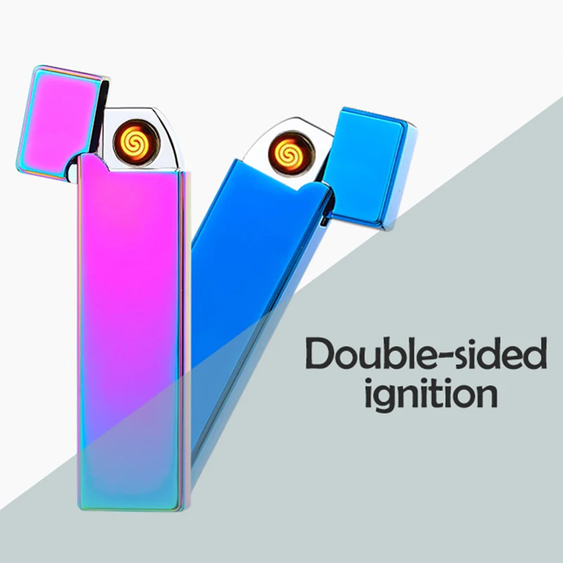 Зажигалка для сигарет сенсорный экран зажигалка компактный смарт-датчик usb