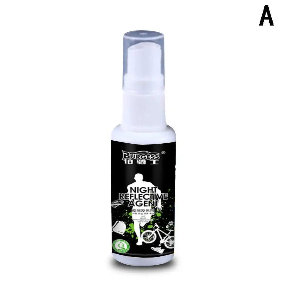 

1 Bottle Night Reflective Spray Running Bike Fluorescent Paint Anti Accident Safety Mark Outdoor Tools Drop Shipping