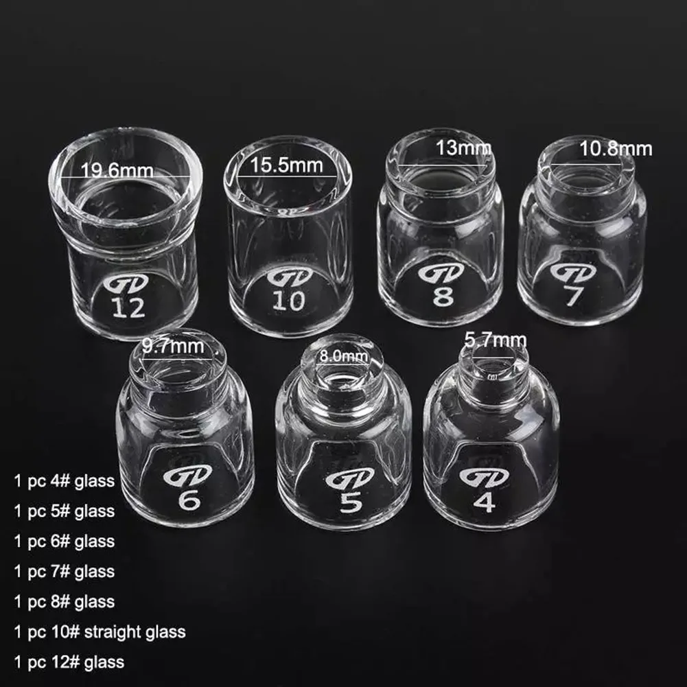

41pcs TIG Welding Torch Stubby Gas Lens Pyrex Glass Cups Kit For WP-17 18/26 Welder Tool Accessories Easy Use