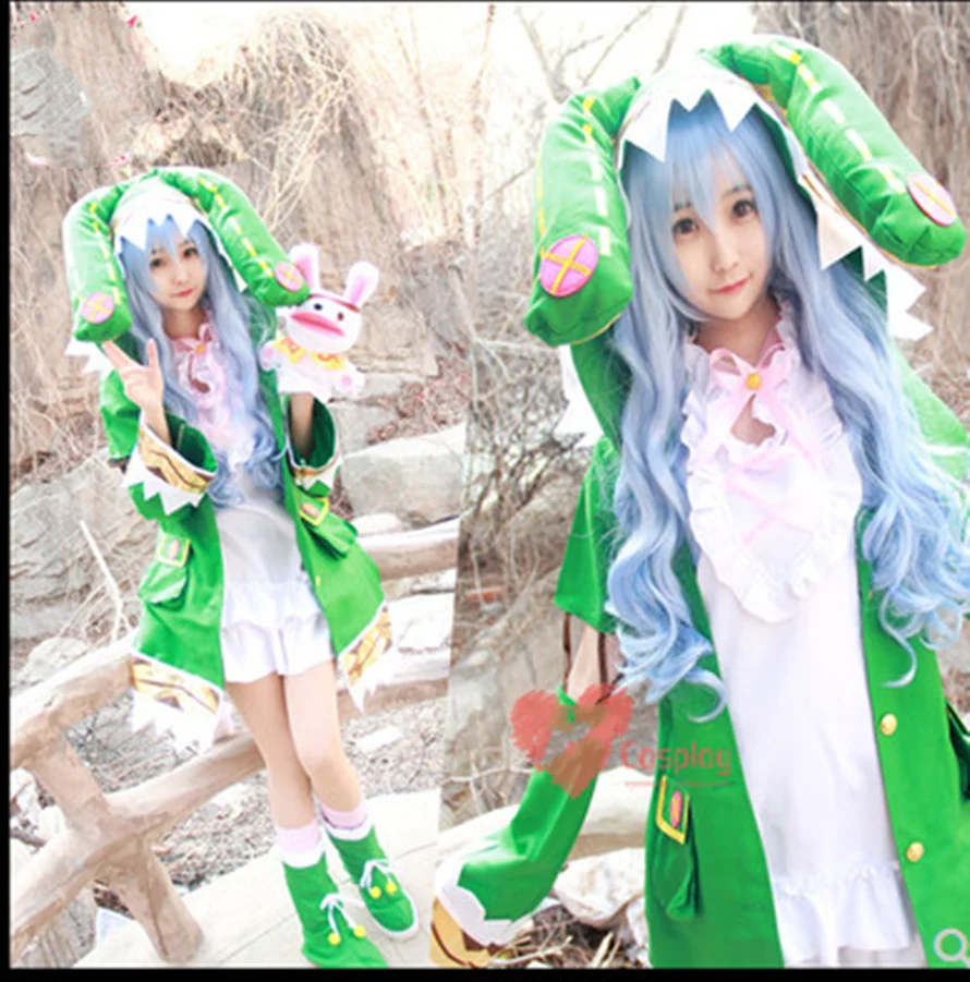 Himekawa йошино мужские и женские Аниме Косплей свидание один живой костюм комплект