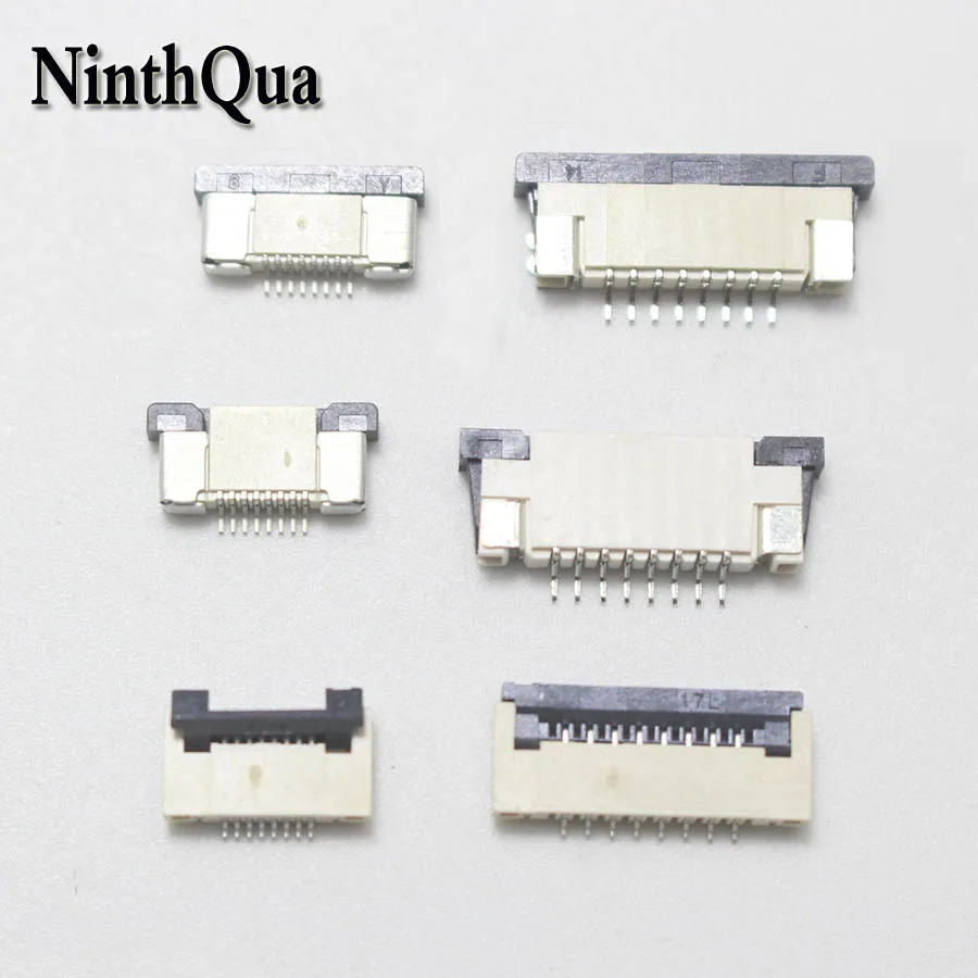 

5pcs 0.5MM / 1.0mm 8P Clamshell Drawer Up Down FPC Connector socket for 8Pin Type A B FFC Cable