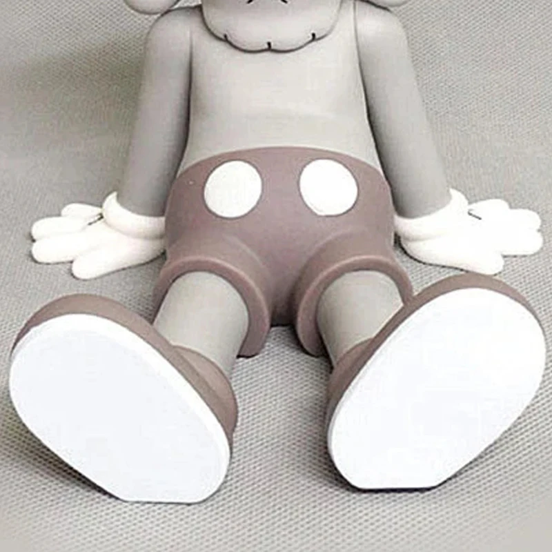 

sitting figure 17cm Bear Bricklys Action Figures Blocks Companion Original PVC Dolls Collectible Decora Models Toys