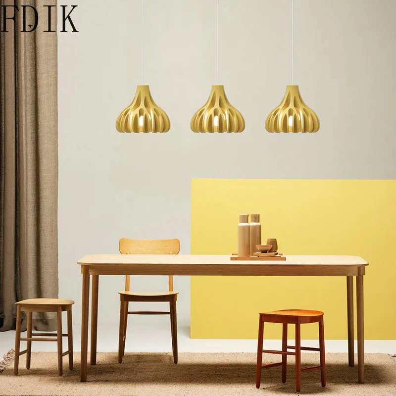 Современные подвесные светильники из коралловой смолы ретро светодиодные