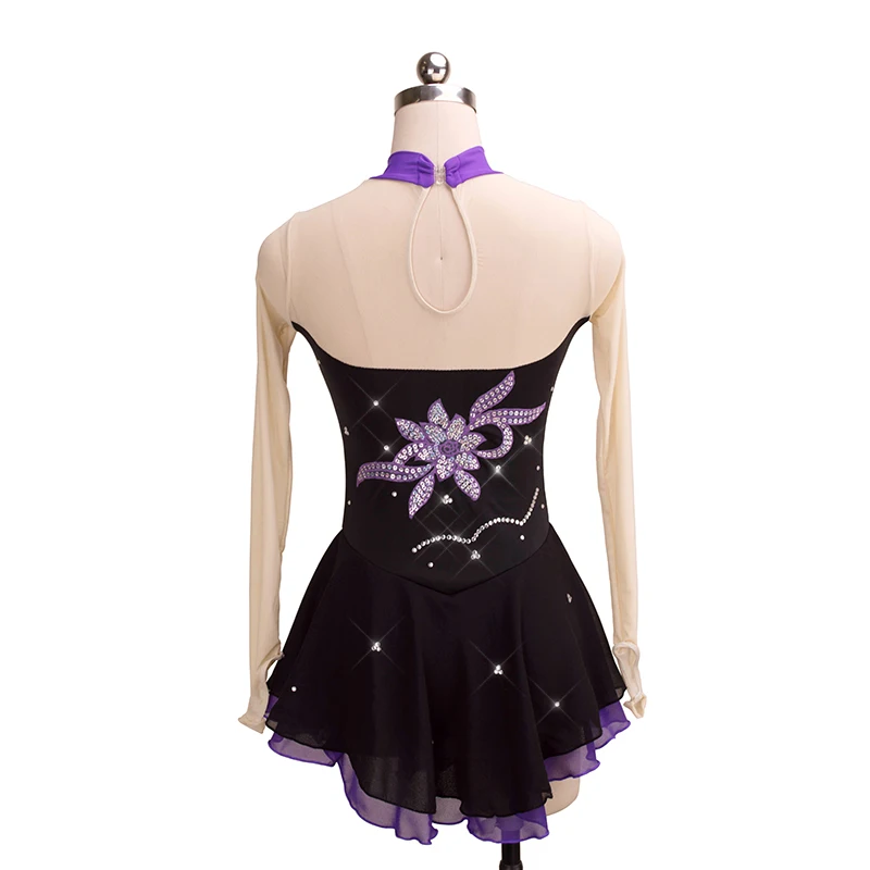 Платье для фигурного катания профессиональные танцевальные костюмы скейта