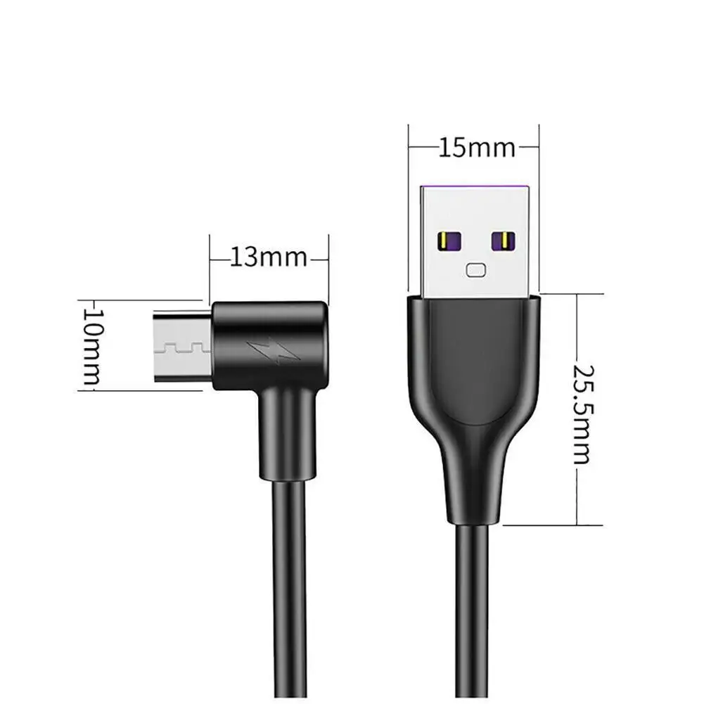 USB кабель для быстрой зарядки и передачи данных 1 м Тип C 5 А Xiaomi P20 P30 Huawei Samsung Lite Pro
