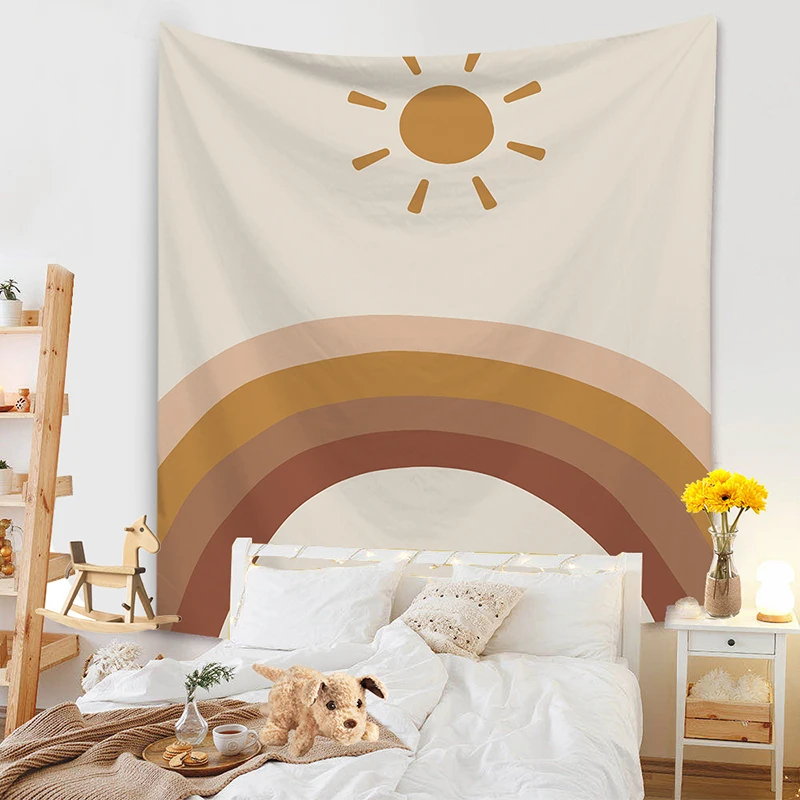

Wall Decoration Tapestry Morant Color Home Decor Hanging Background Cloth Can Be Used As Tablecloth, Beach Towel Room Decor