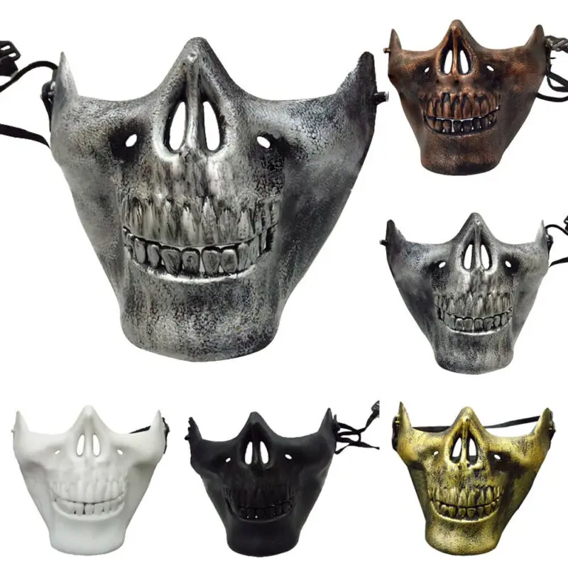 Маска для страйкбола Хэллоуина тушь ресниц с черепом искусственная маска