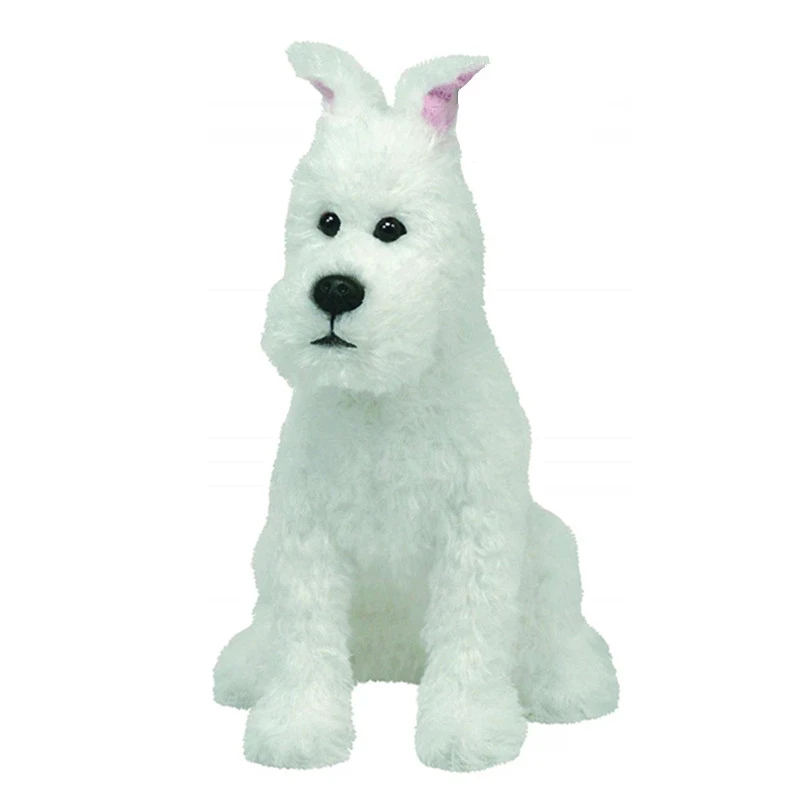 

New The Adventures of Tintin Snowy Dog Plush Kids Stuffed Animals Toys For Children Gifts 15CM