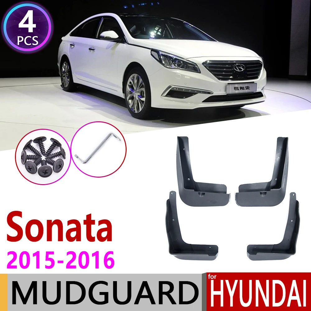 4 шт. спереди и сзади автомобиля брызговик для Hyundai Sonata эко SE 2015 ~ 2016 i45 LF Fender
