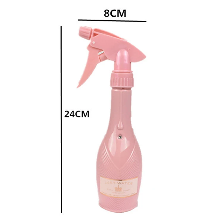 

280ml Salon Water Spray Bottle Sub-bottling Plastic Multicolor Refillable Bottle Empty Container Flip-top Dispensing Makeup Tool