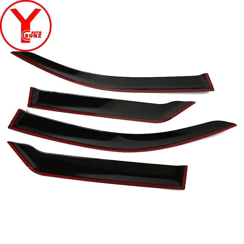 Боковые оконные дефлекторы защита от ветра козырек Дождь защитное ветровое