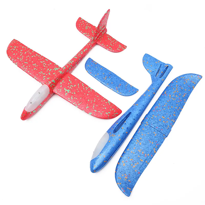 

Foam Throwing Glider Airplane Aircraft Toy Hand Airplane Model Aircraft Planes For Kids Outdoor Sport Birthday Gifts Antistress