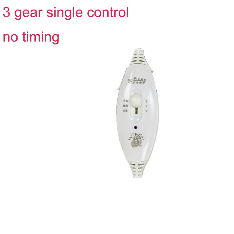 3 gear single contro 220V фланелевая теплая электрический Одеяло Температура синхронизация пульта дистанционного управления Манта electrica домашние зимние Электрический подогреватель пусковой площадки коврик - Цвет: 3 gear single contro