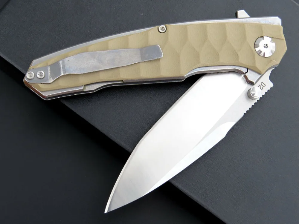 Eafengrow EF913 карманный нож D2 лезвие G10 ручка складной нож выживания кемпинг охотничий нож Тактический Открытый EDC инструмент нож