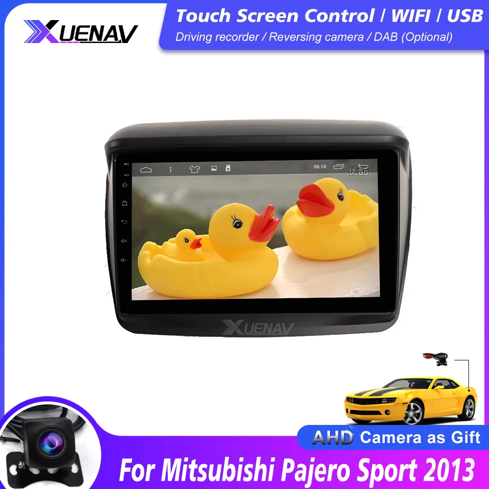 

2 Din Car Radio For Mitsubishi Pajero Sport 2013 GPS Navigation CAR auto radio touch screen head unit