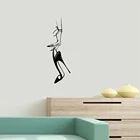 Настенные наклейки для женщин, ручная работа, стилеты, обувь для девочек, наклейки для ногтей, росписи для маникюрного салона, виниловые модные постеры, Современная наклейка