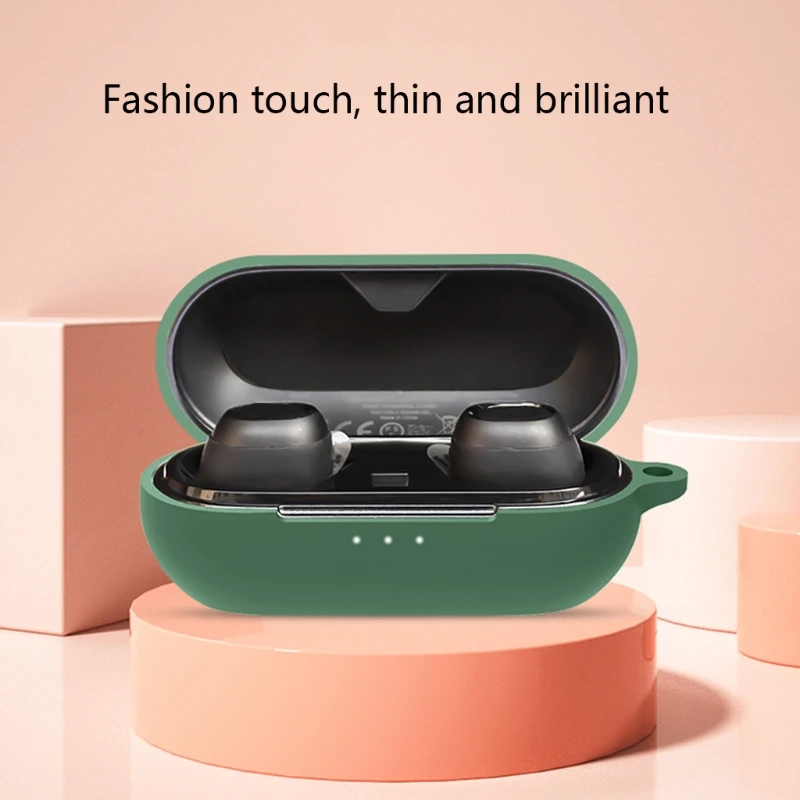 

Scratch Resistant Flexible Silicone Case Protective Cover for-Anker -Soundcore Liberty Neo Earphone Accessories