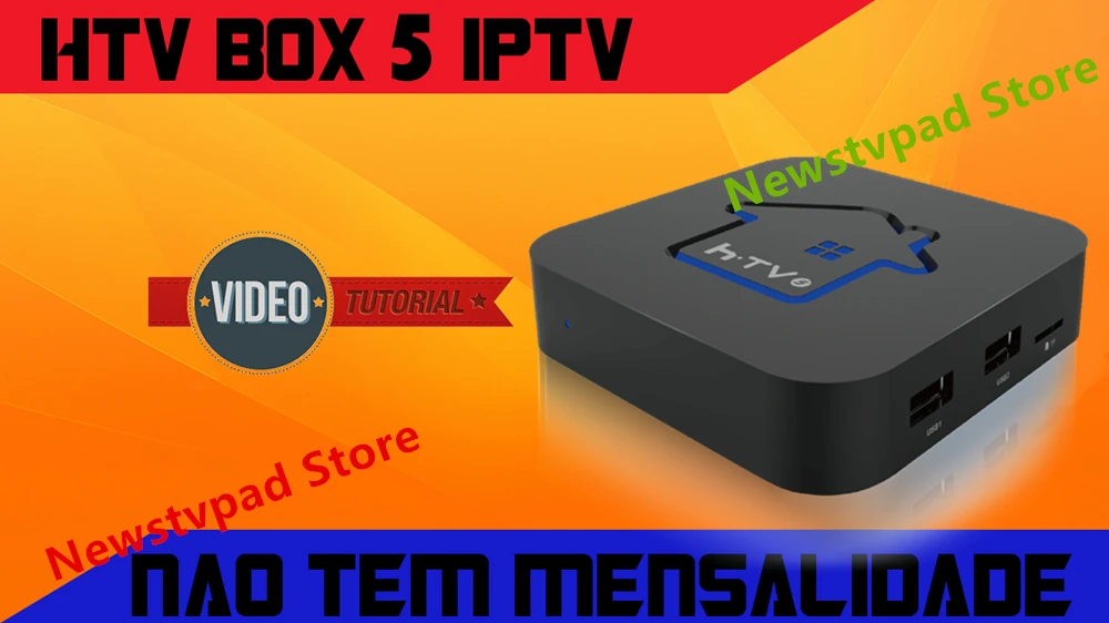 Коробка HTV 5 brasil BOX H tv 6 B tv Бразильский Португальский ТВ Интернет-потоковая коробка Live IP tv кино коробка HTV 6 Бразилия 4K медиаплеер