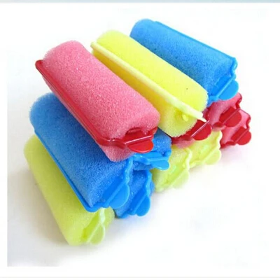 

new 12PCS/lot Magic Sponge Foam Hair Rollers Styling Curlers Cushion Salon Barber Curler Tools Products High Quality