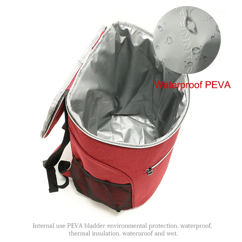 

Large Capacity Travel Bag Picnic Backpack for Outdoor Sports Hiking Solid Color Waterproof BMF88