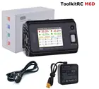 ToolkitRC M6D 15A x 2 DC двухканальный выход 1-6s зарядное устройство Dis зарядное устройство с ADP100 100 Вт 20 в 5 А Блок питания комплект продажа