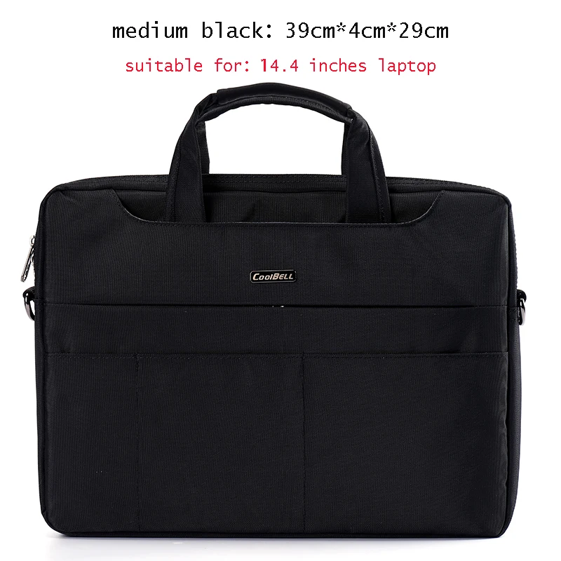 black39x4x29 Модный простой деловой портфель на заказ, сумка для ноутбука из ткани Оксфорд, повседневная мужская сумка, Офисные Сумки для работы с логотипом - Цвет: black39x4x29