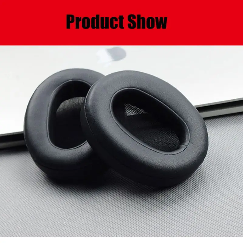 

1 Pair Earphone Ear Pads Sponge Soft Foam Cushion Replacement for So-ny WH-XB900N WH-XB900 Headphone EarPads X6HB