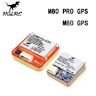 Компас HGLRC M80 PRO M80PRO GPS ГЛОНАСС GALILEO QZSS SBAS BDS QMC5883, мощность 5 В, 25 мм x 25 мм x 8,3 мм для беспилотных летательных аппаратов с фиксированным крылом