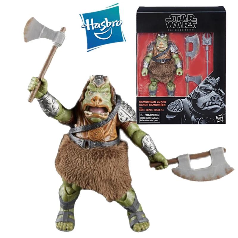 

6 Inch Hasbro Star Wars Black Series Gamorrean Guard Anime Action Figures Collection Model Adult Kids Toys Birthday Gifts