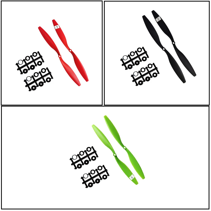 4 пары пропеллеры 8045 8x4 5 9047 9x4 7 1045 10x4 1147 11x4 1245 12x4 CW CCW Для мультикоптера RC FPV|Детали и