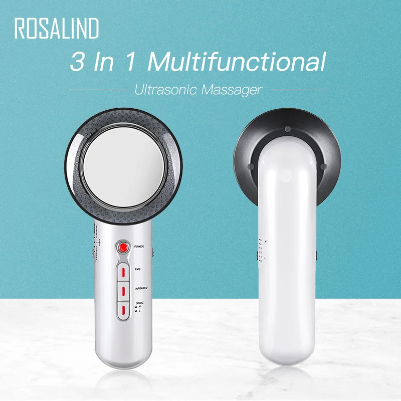 ROSALIND 3 в 1 Многофункциональный ручной ультразвуковой массаж инфракрасный