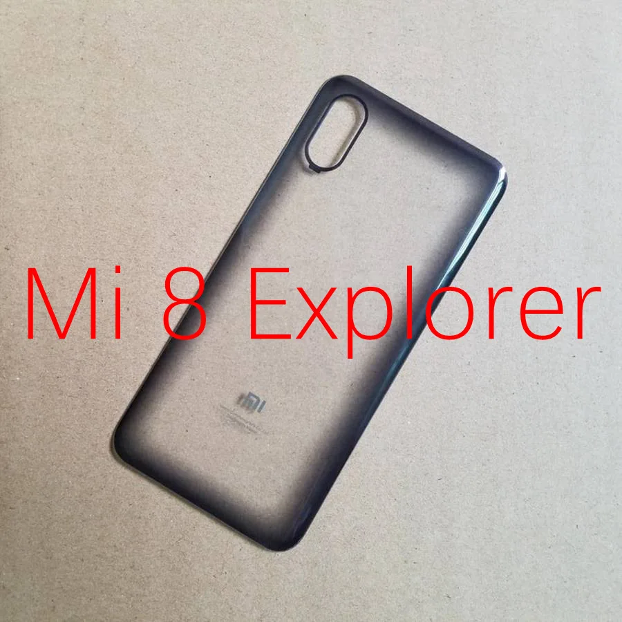 Задняя крышка для Xiaomi Mi 8/8 SE/8 Pro/8 Lite/8 Explorer стекло цвета в ассортименте|Корпусы и