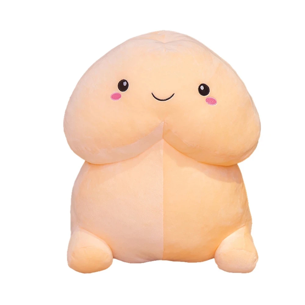 10/20cm Cute Flesh-colored Penis Plush Toy Pillow Sexy Soft Stuffed Funny Cushion Simulation Lovely Gift for Girlfriend |