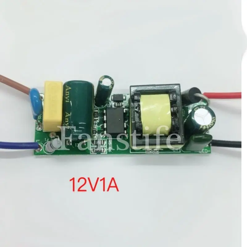 Одежда для детей от 3-24W 12V 300mA 450mA 500mA 600mA 1A 2A постоянного тока Напряжение Led Питание