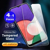 1 4pcs phone screen protector for samsung galaxy a01 a11 a21 a31 a41 a51 a71 a91 a02 a12 a22 a32 a42 a52 a72 tempered glass film
