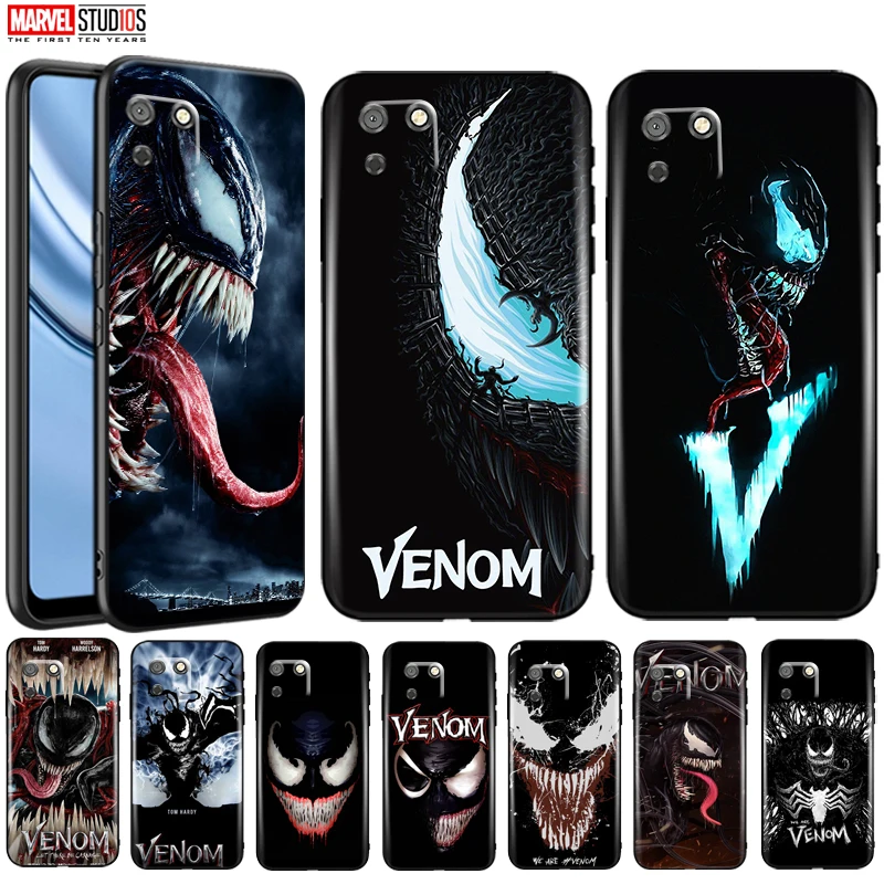 

Venom Phone Case For Huawei Honor 8S Funda Cover Marvel Avengers Comics SpiderMan Captain America Hulk Deadpool